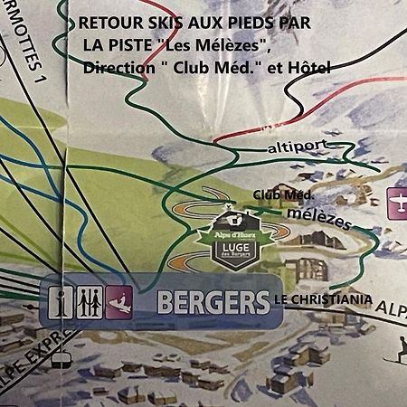 Apartamento Le Christiania Les Bergers Alpe d'Huez Exterior foto